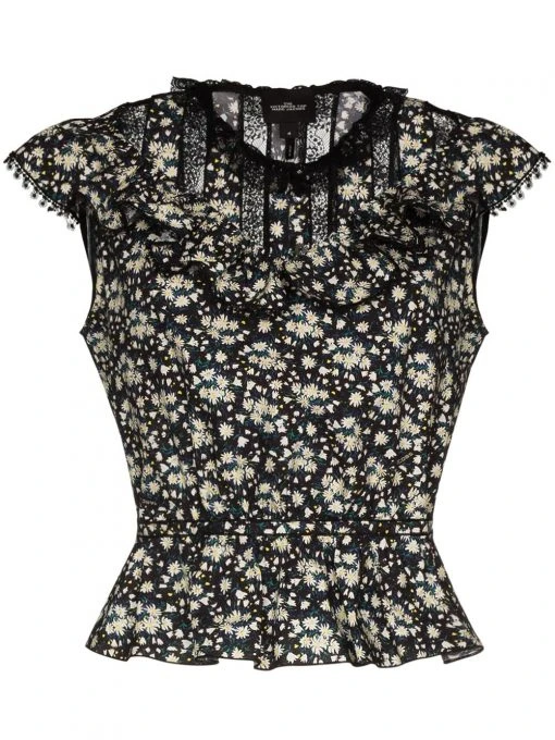 Flash Sale π Marc Jacobs The Victorian lace trim floral top π 2 Marc Jacobs The Victorian lace trim floral top