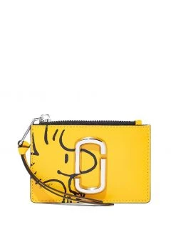 Marc Jacobs The Snapshot Peanuts top zip multi wallet