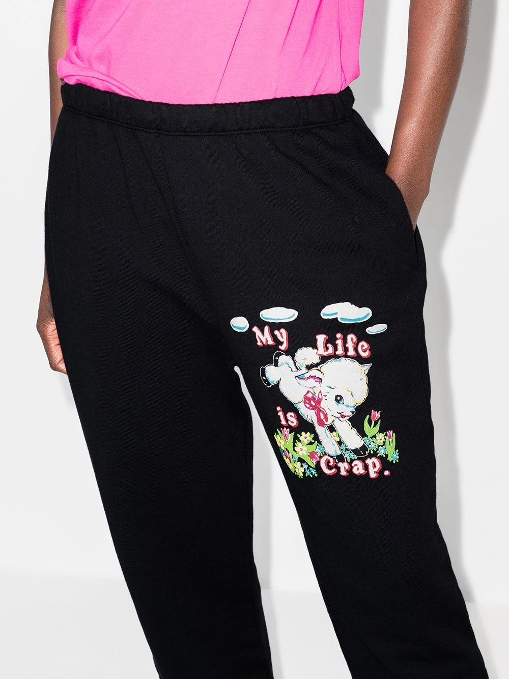 Budget β€οΈ Marc Jacobs X Magda graphic print track pants π 6 Marc Jacobs x Magda graphic-print track pants