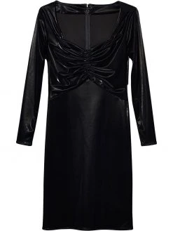 Marc Jacobs sweetheart-neck long-sleeve dress