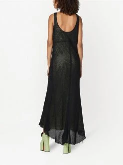 Marc Jacobs sleeveless mesh maxi dress