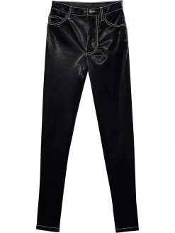 Marc Jacobs contrast-stitching five-pocket trousers