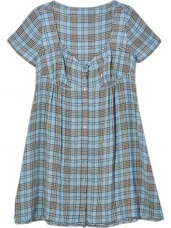 Marc Jacobs check-print short-sleeve dress