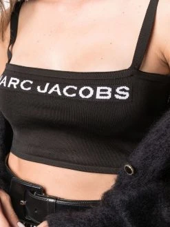 Best Sale π Marc Jacobs The Bandeau intarsia knit top π 11 Marc Jacobs The Bandeau intarsia-knit top