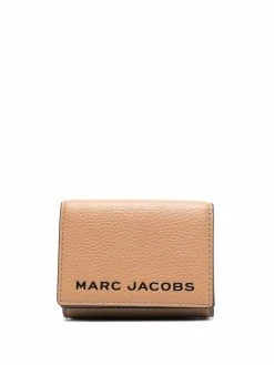 Marc Jacobs logo-plaque tri-fold wallet