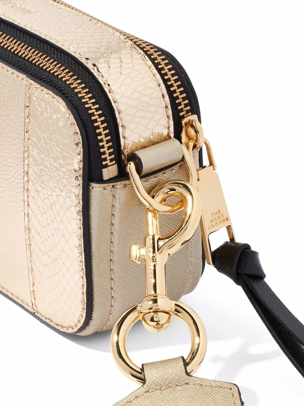 Promo ๐ Marc Jacobs The Snapshot metallic stripe bag ๐ 5 Marc Jacobs The Snapshot metallic-stripe bag