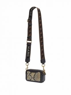 Marc Jacobs The Snapshot snakeskin-effect bag