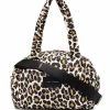 Marc Jacobs small The Weekender leopard-print quilted duffle bag