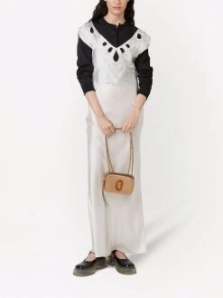 Marc Jacobs The Glam Shot metallic 17 shoulder bag