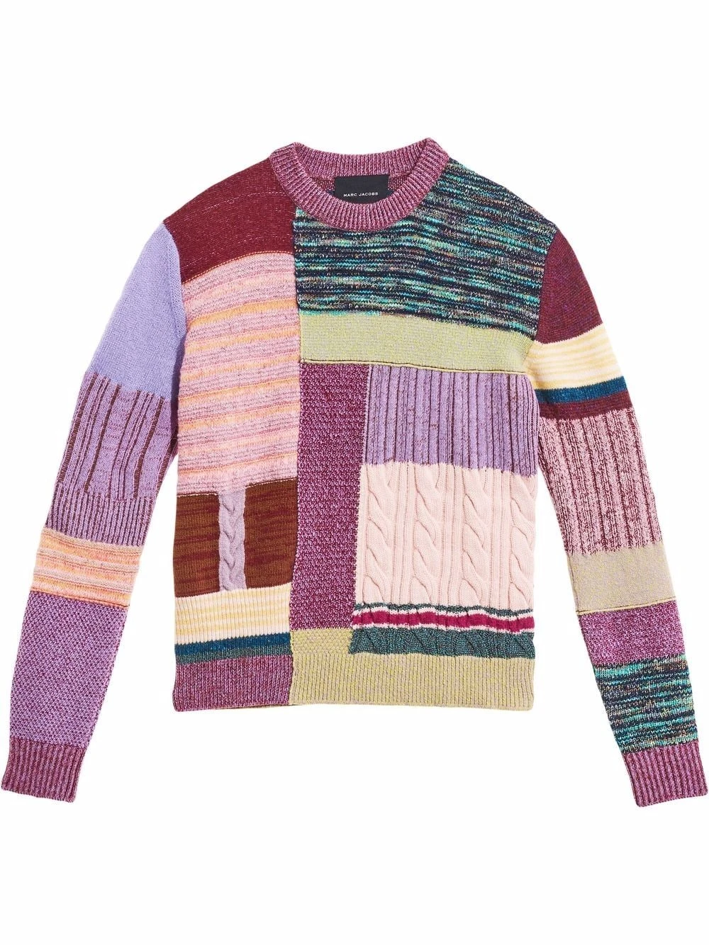 Brand new π Marc Jacobs Patchwork design long sleeve jumper π€© 3 Marc Jacobs patchwork-design long-sleeve jumper