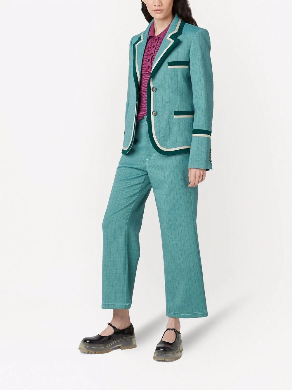 Top 10 π Marc Jacobs The Tipped pinstripe blazer π 4 Marc Jacobs The Tipped pinstripe blazer