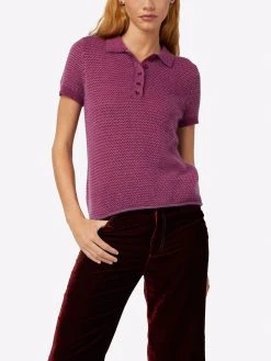 Marc Jacobs short-sleeve knitted polo shirt