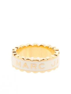 Marc Jacobs The Medallion scalloped ring
