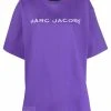 Cheap 👏 Marc Jacobs The Big logo embroidered short sleeve T shirt 👍 1 Marc Jacobs The Big logo-embroidered short-sleeve T-shirt